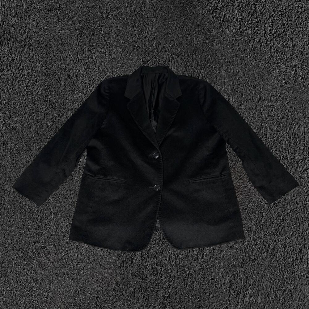 Vintage 100% Cashmere black Blazer Sport Coat